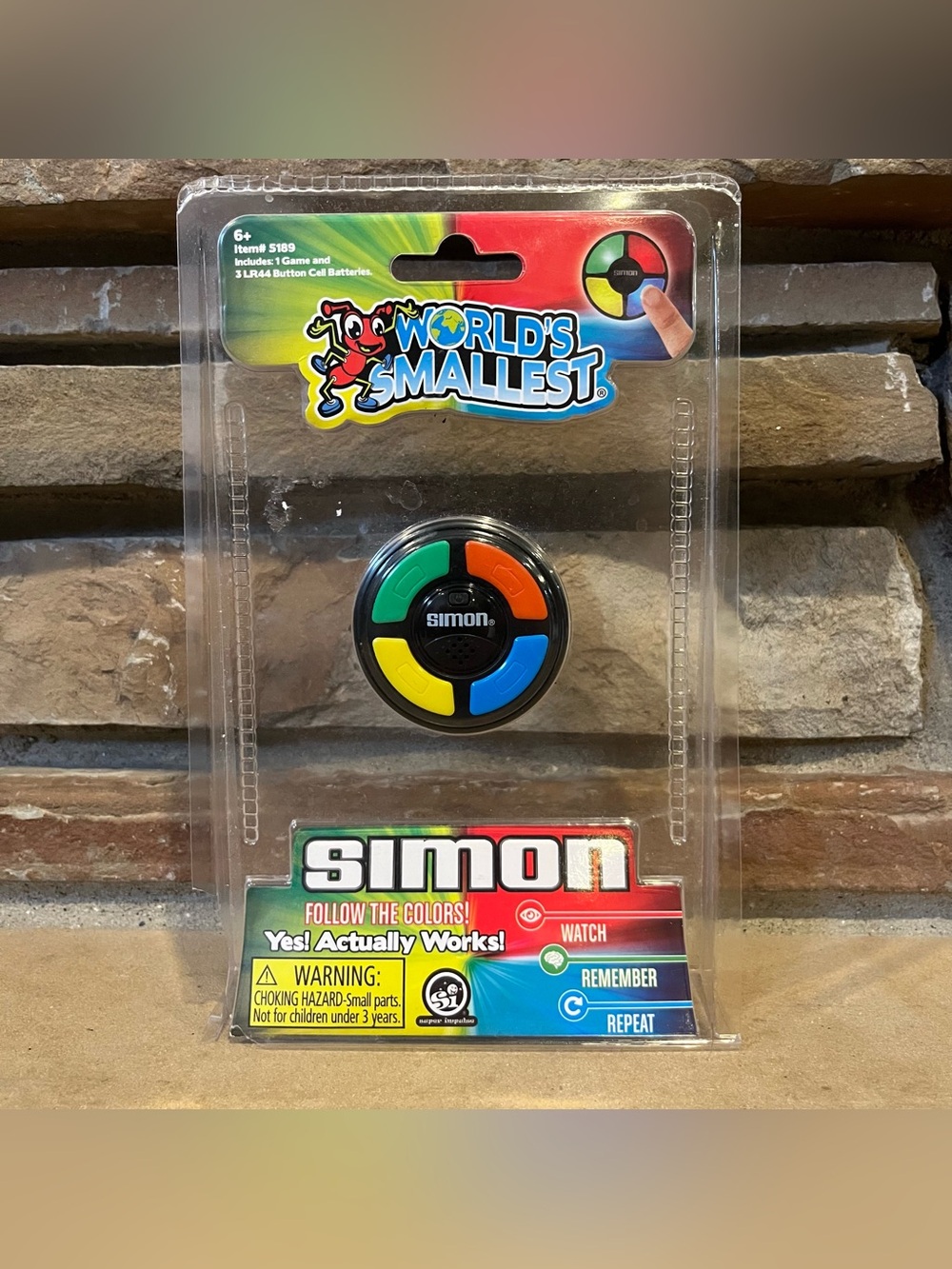 World's Smallest Simon Memory Game